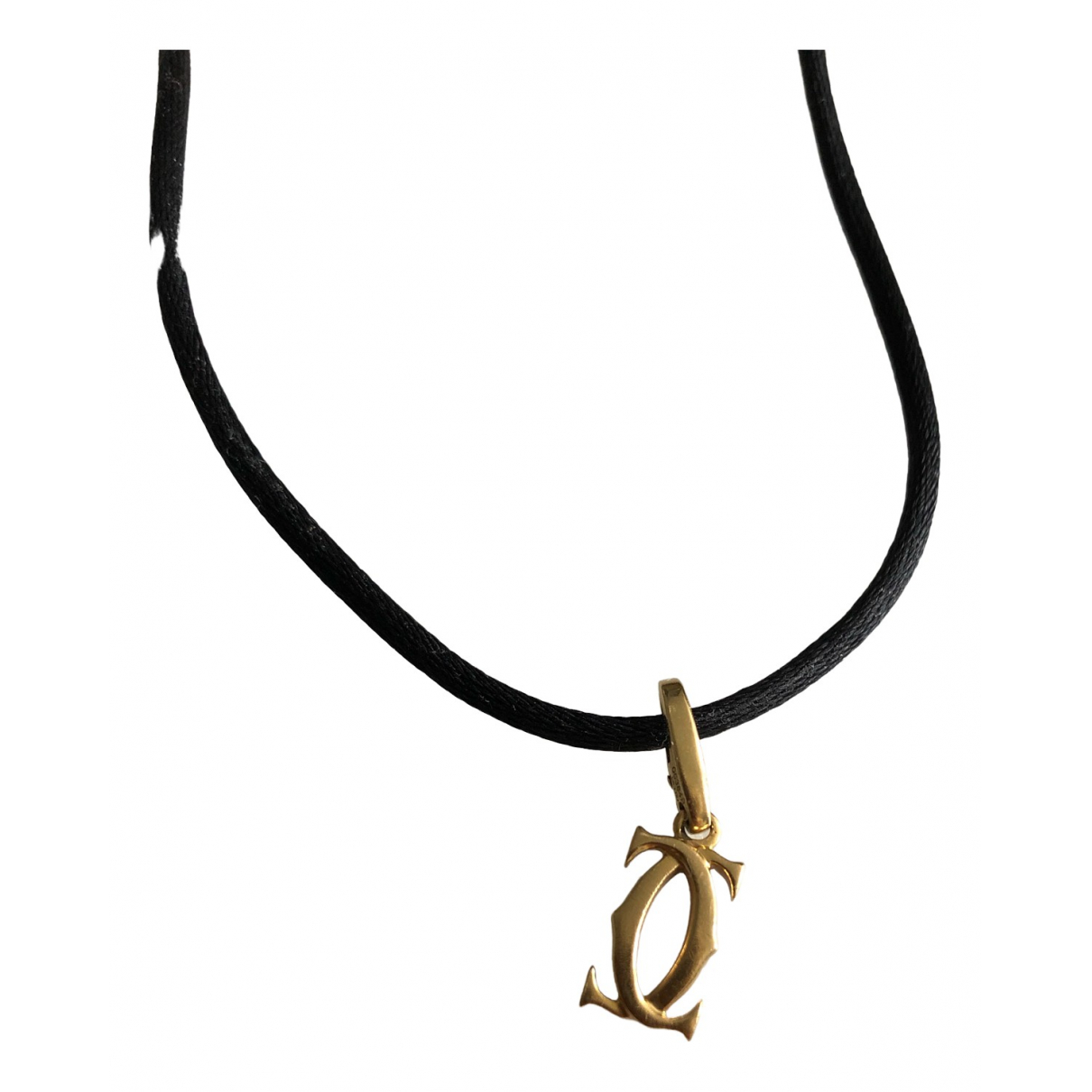 C necklace Cartier Gold in Gold plated 